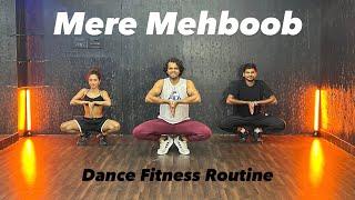 Mere Mehboob | Dance Fitness Routine | Tripti X Vicky | Akshay Jain Choreography #ajdancefit