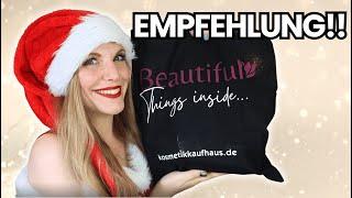 KOSMETIKKAUFHAUS LUXURY Adventskalender 2024 Unboxing & Verlosung