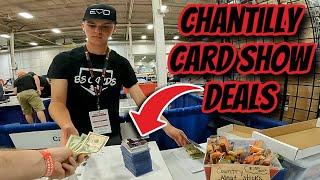 Chantilly Sports Card Show Bargain Box Shopping Day 1