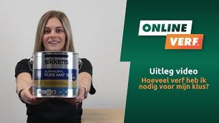 Hoeveel verf heb ik nodig voor mijn klus? | Uitleg video