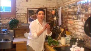 Stay at Home & #CookItalian. Isabella Rossellini