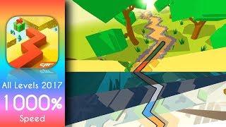Dancing Line - All Levels 2017 (1000% Speed) iOS Widescreen