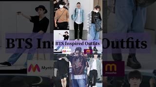 BTS Inspired Outfits from Myntra Meesho #btsfashion #btsairportfashion #btsarmy #koreanfashion #bts