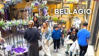 [4K] Walking tour of Bellagio, Lake Como, Italy & Villa del Balbianello  Apr. 2023