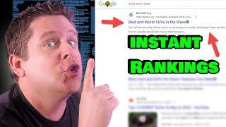 AI Content Hack: How I Got Ranked on Google in Seconds!