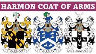 Harmon Coat of Arms & Family Crest - Symbols, Bearers, History