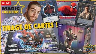 OUVERTURE DE BOÎTES UPPER DECK ! (on veut l'autographe de Spider-Man !)  Live Magic Collectors