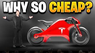 Elon Musk JUST UNVEILED NEW Tesla Electric Motorcycle For A Price You'd Never Expect!