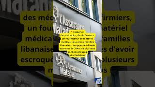 Des médecins, des infirmiers, un fournisseur de matériel médical, liés à deux familles libanaises,