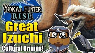 Yokai Origins of the Great Izuchi in Monster Hunter Rise! - (Yokai Hunter Rise)