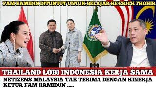 FANS SEPAK BOLA MALAYSIA TUNTUT KETUA FAM HAMIDIN DISURUH BELAJAR KE ERICK THOHIR  reaction 