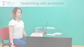 Stretching alla scrivania #smartworking