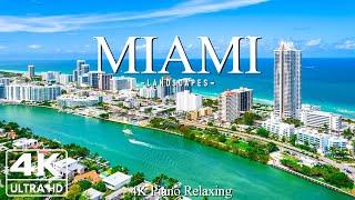 Miami 4K - Capturing the Iconic Beaches, Art Deco Architecture, Vibrant Nightlife of the Magic City