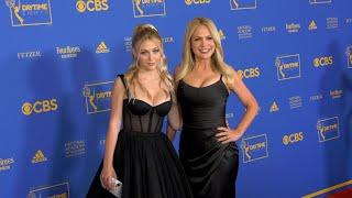 Alyvia Alyn Lind and Barbara Alyn Woods 49th Annual Daytime Emmy Awards Red Carpet Fashion