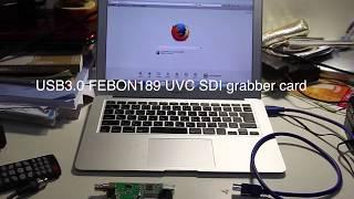 USB3.0 SDI capture card work for youtube live  broadcast hangouts  (MAC OSX)