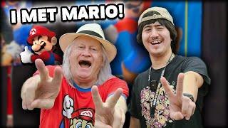 I met the voice of Mario! Charles Martinet! (He signed my 3DS)