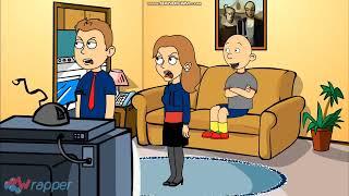 Classic Caillou Traumatizes Gina with the Movie Prey (2007)/Grounded Big Time