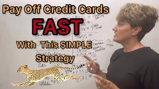 Pay Off Credit Cards FAST With This Simple Strategy! #velocitybanking