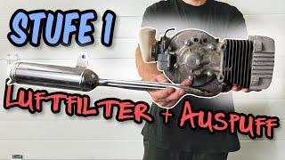 Was bringt ein TUNING Luftfilter + Auspuff [Tuningstufe 1]