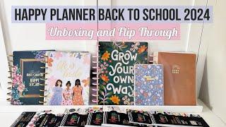 NEW! Happy Planner 2024 Back To School Release Haul and Flip Through! Available NOW!