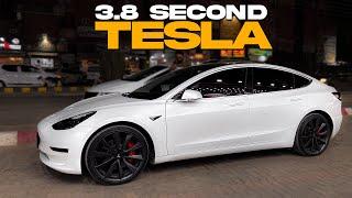 Driving Tesla For the FIRST TIME - 0 TO 100 IN 3.8 SECONDS!