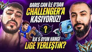 TR SERVERİNDE BARIŞ CANLA 0'DAN CHALLENGERA KASIYORUZ!! İLK 5 MAÇ TEK VİDEO EFSANE DUO KFCEATBOX!!