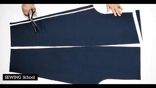 Sew in 10 Minutes  VERY EASY TROUSERS CUT AND SEW