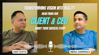 Transforming Vision: CEO Amit Gupta with Mehul Sidhiwala | MetaDesign Solutions Podcast