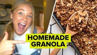 Customizable Homemade Granola With Alix • Tasty