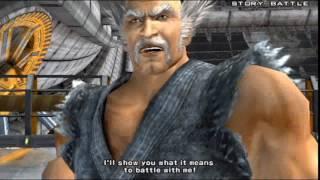 Tekken 5 (PlayStation 2) Story Battle as Heihachi