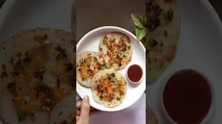 Poha uttapam | instant mix veg uttapam#shorts#viral