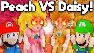 Paper Mario Bros - Peach VS Daisy!