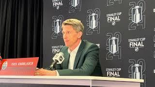 Edmonton Oilers Coach Kris Knoblauch on Stanley Cup Final Loss, Hit on Barkov