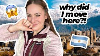 I Moved to Argentina!  | Mendoza & My First Impressions
