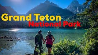 Boondocking in Jackson Wyoming & visiting Taggart Lake in The Grand Teton National Park