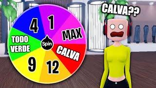 DRESS to IMPRESS PERO ME PONGO LO QUE SALGA EN LA RULETA EXTREMO en roblox | paolazgames