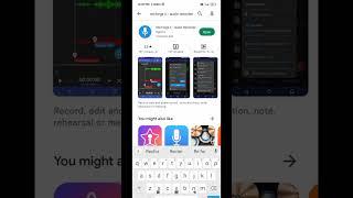 Best Audio Recording App for Android #short #viral #trendingshorts