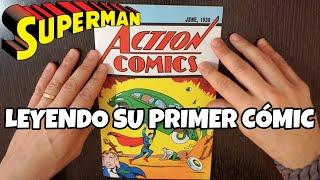 Leyendo el PRIMER CÓMIC de SUPERMAN (Action Comics #1)