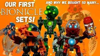 BIONICLE: OUR FIRST SETS AND WHY WE BOUGHT SO MANY!