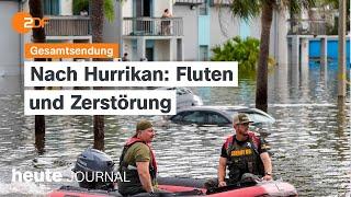 heute journal vom 10.10.2024 Verwüstung durch Hurrikan "Milton", UN melden Beschuss durch Israel