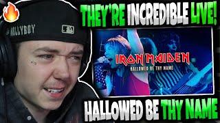 HIP HOP FAN'S FIRST TIME HEARING 'Iron Maiden - Hallowed Be Thy Name (LIVE 82') | GENUINE REACTION