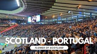 FLOWER OF SCOTLAND - Scotland vs Portugal - UEFA Nations League