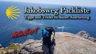 Jakobsweg Packliste - Welche Ausrüstung du wirklich brauchst!