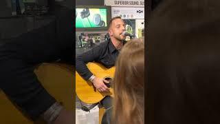 James Morrison chatting and intro to “This Boy” live @HMV Nottingham, 14/2/22.