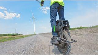 Visiting Wind Farm on my Veteran Lynx - Shinko 244 - Testing 3D printed Jump Pads