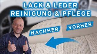 Ledersitze reinigen & pflegen | Lackversiegelung | Flugrost & Teer entfernen | #36 Frag Schuster