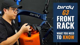 Birdy G3 Front Rack - What you NEED to know!