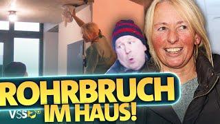 Chaos mit Handwerkern im eigenen Haus: Wasser fließt durch alle Räume  | Verstehen Sie Spaß?