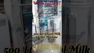 Glycol Bulk Milk Cooler 500 Ltr, Ageing Vat Machine, Instant Milk Cooling Machine  #bulkmilkcooler