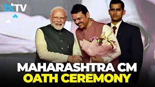 Maharashtra CM Oath Ceremony Highlights | Devendra Fadnavis, Eknath Shinde, Ajit Pawar Sworn In